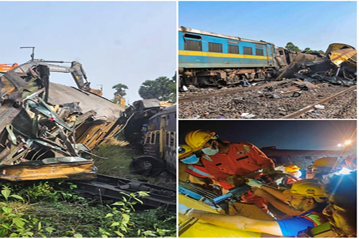 Andhra Pradesh train accident: In a major disaster, two trains collide with each other in last night – See photos