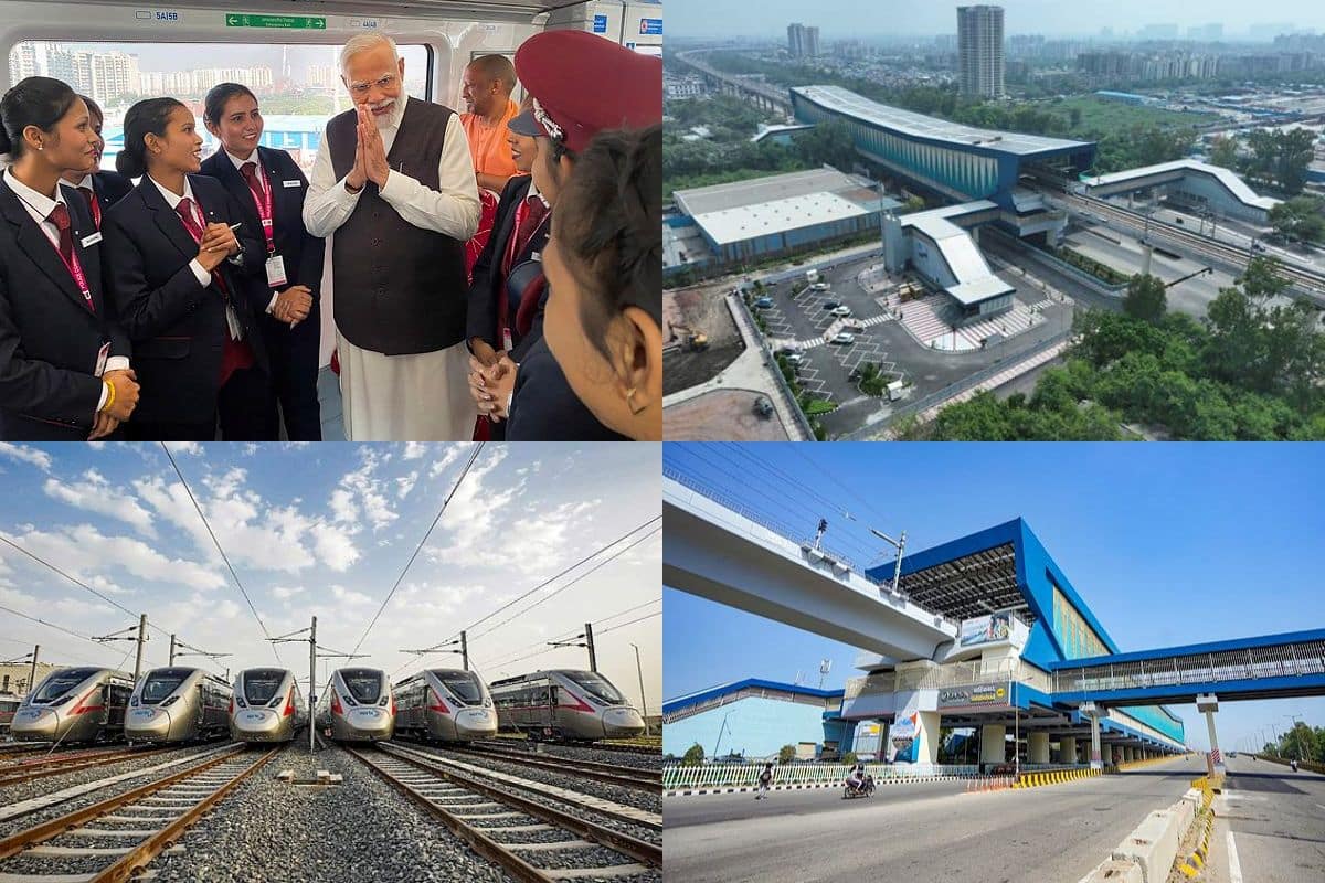 PM Modi flags off first train of Delhi-Meerut RRTS service – See pics