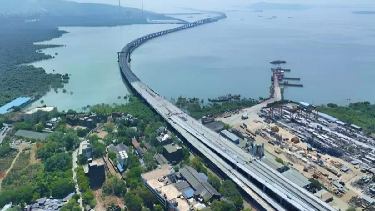 Navi Mumbai’s infra marvel! India’s longest sea bridge project Mumbai Trans Harbour Link nears Jan 2024 deadline – Details inside