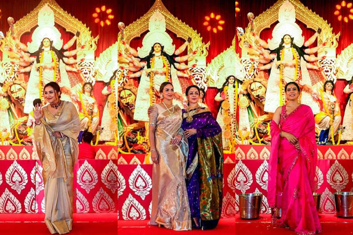 Durga Puja 2023: Hema Malini to Rani Mukerji, Bollywood celebs seek blessings at Puja pandal – See pics